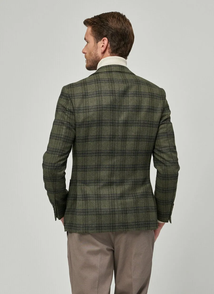 16878 Khaki Slim Fit Jacket