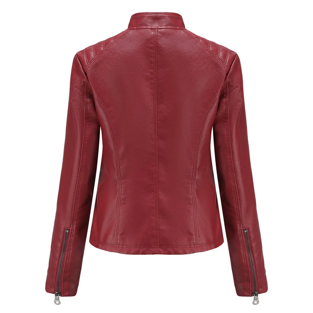 ARIANA | ELEGANT LEATHER JACKET