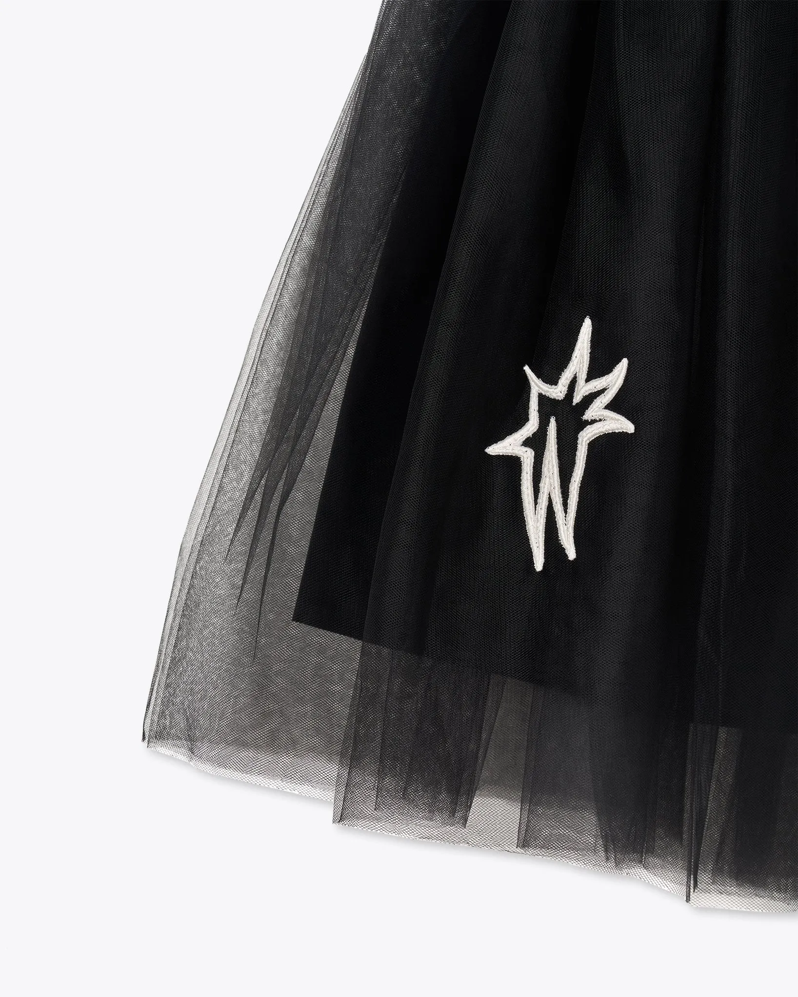 BLACK BALOON SKIRT
