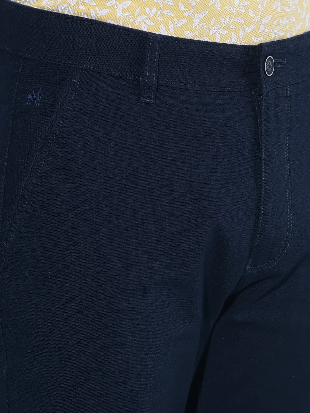 Blue Cotton Trousers