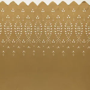 Bordered Suede Knit - AIYANA - 001 - Tan