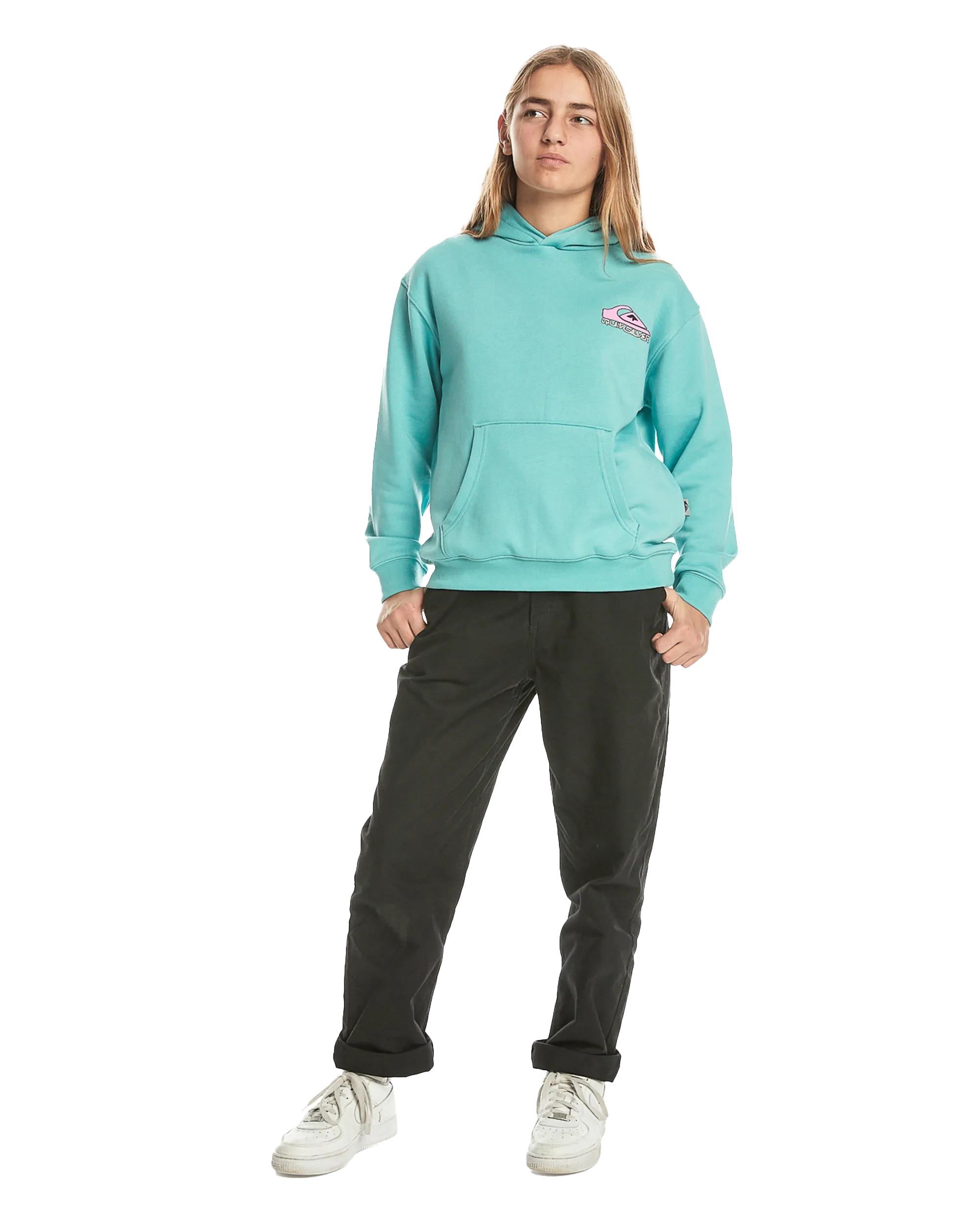 Boys Dryridge Hoodie in Marine Blue