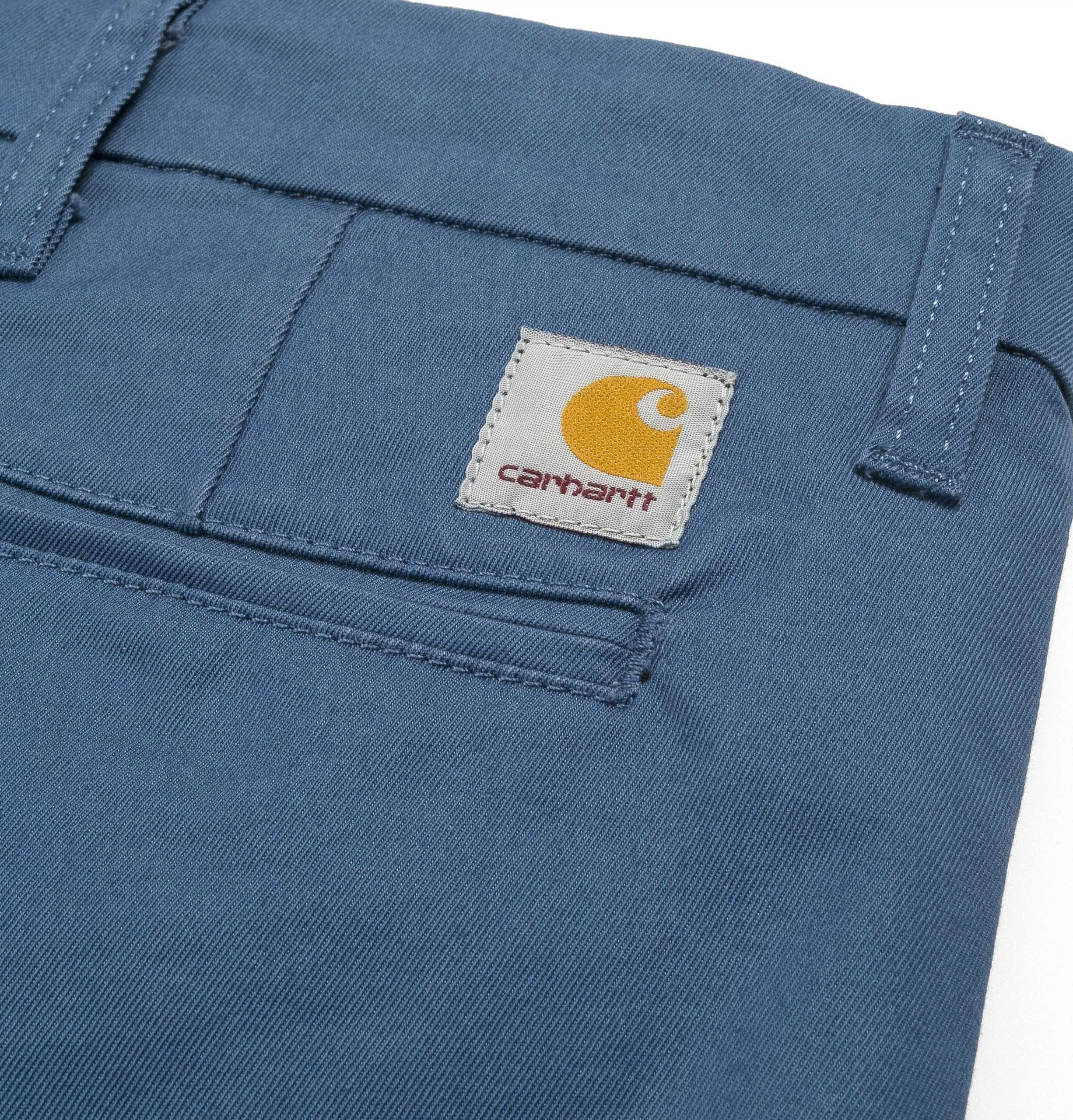 Carhartt WIP Sid Pant – Prussian Blue – Rinsed