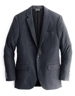 Charcoal Mens Winter Blazer Cashmere and Wool Winter Fabric Sport Coat $99UP