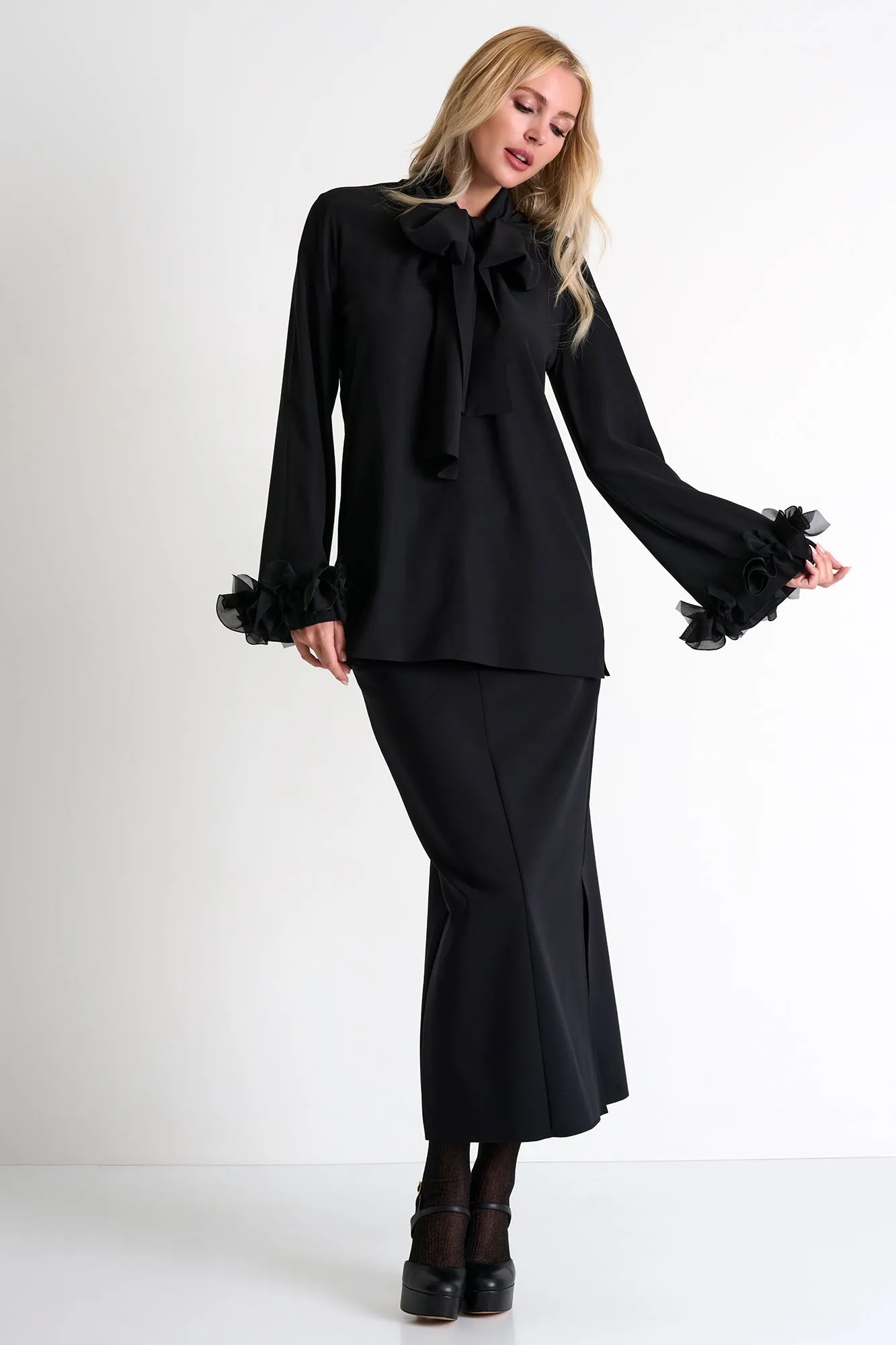 Contemporary Long Skirt - 52467-48-800