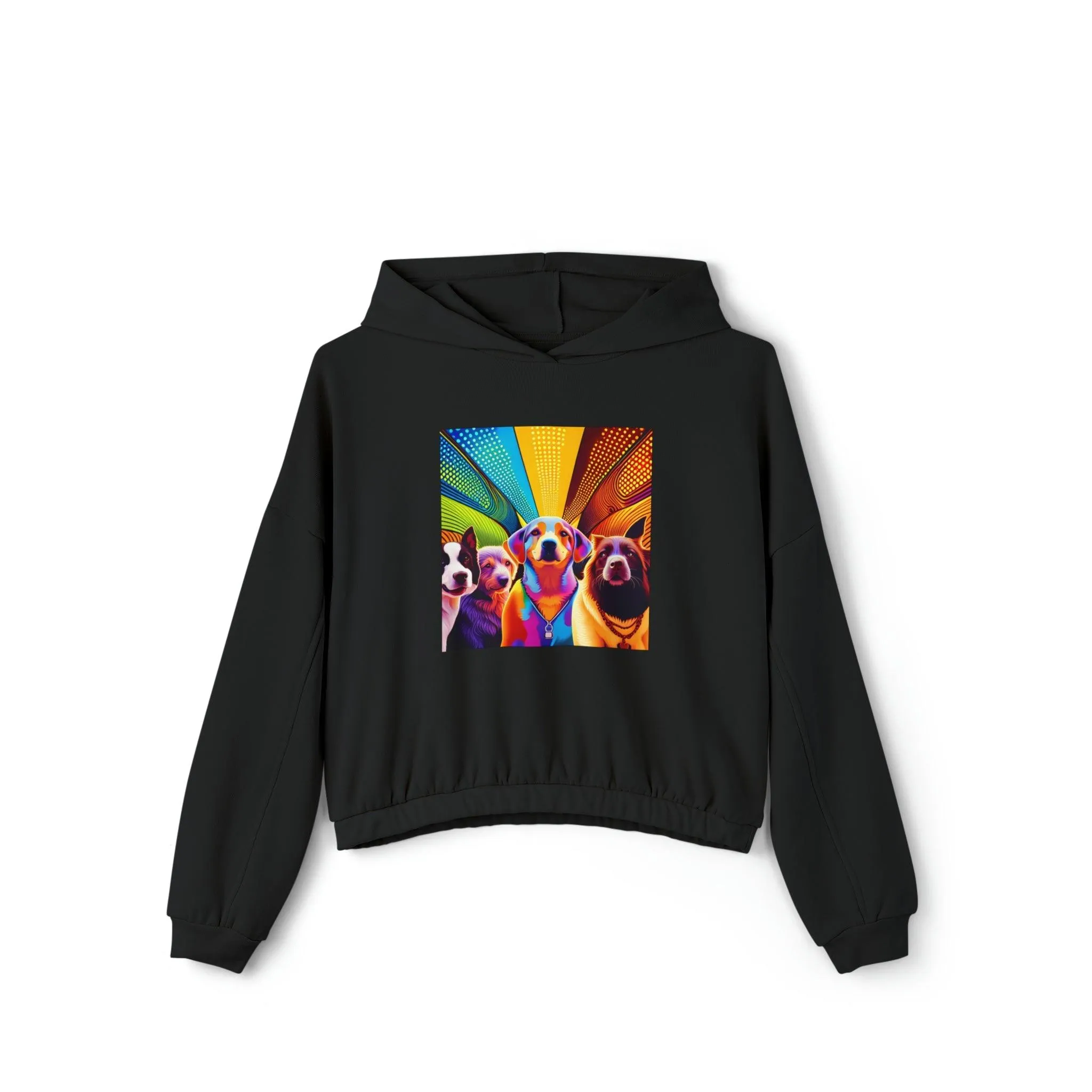 Dog Celebs Women's Cinched Bottom Hoodie