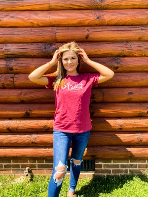 Earth Red Ariat Graphic