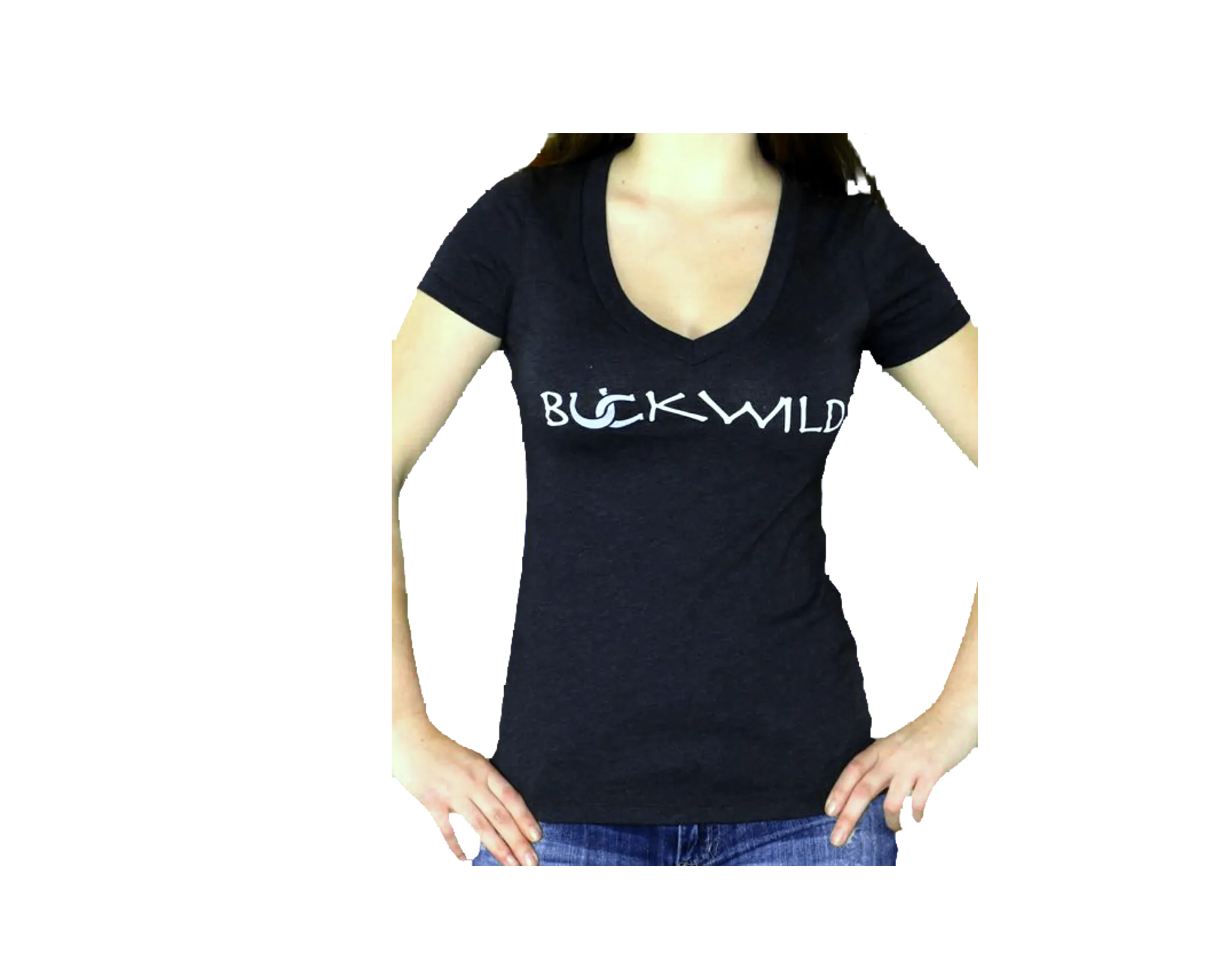 Favorite Tee | V-Neck | “Put Me Back on My Horse" Black