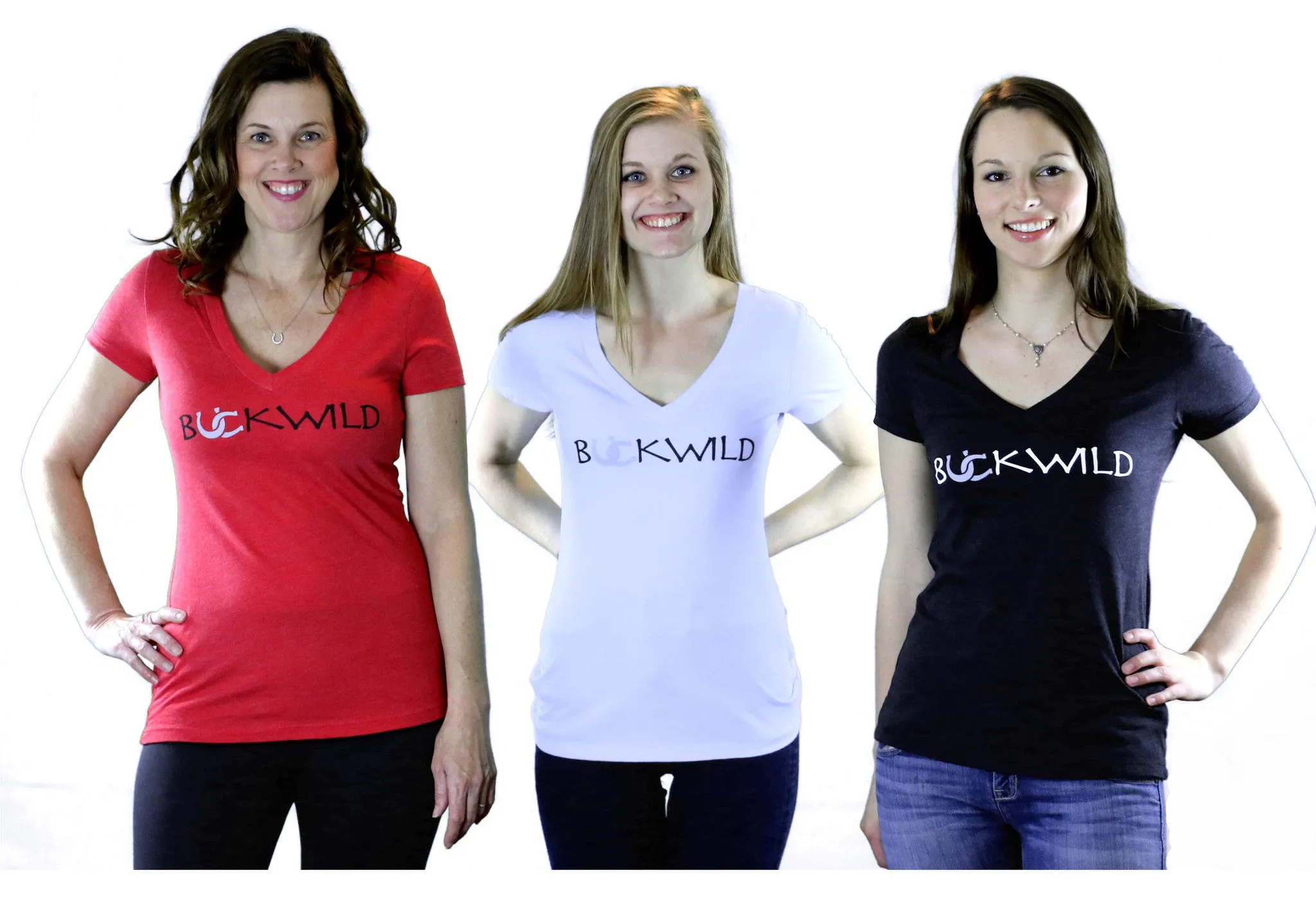 Favorite Tee | V-Neck | “Put Me Back on My Horse" Black