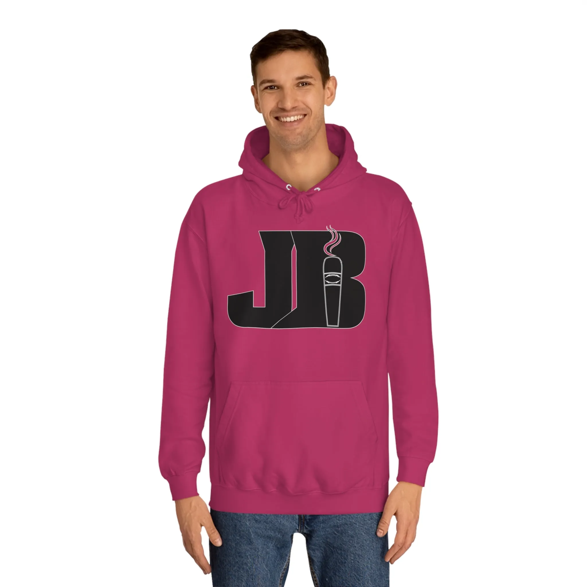 Female JB & Pro-Noun "Fuck/Off" Unisex College Hoodie