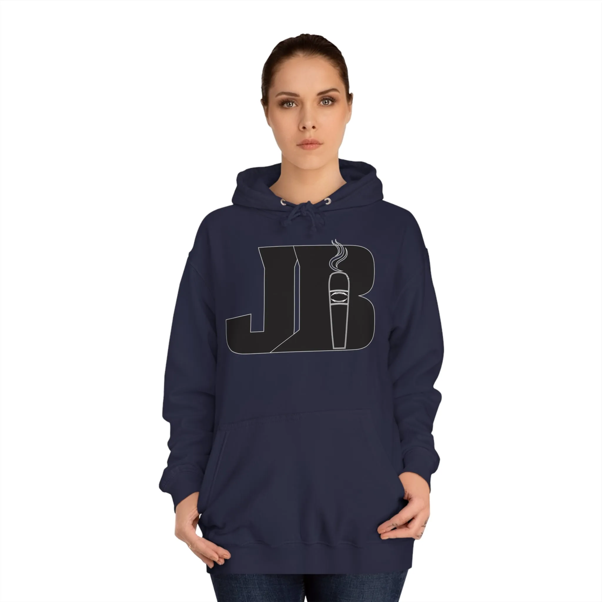 Female JB & Pro-Noun "Fuck/Off" Unisex College Hoodie