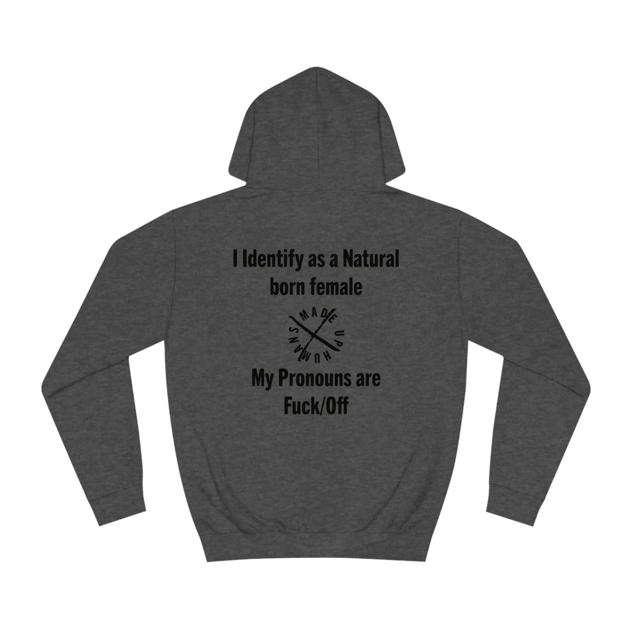 Female JB & Pro-Noun "Fuck/Off" Unisex College Hoodie