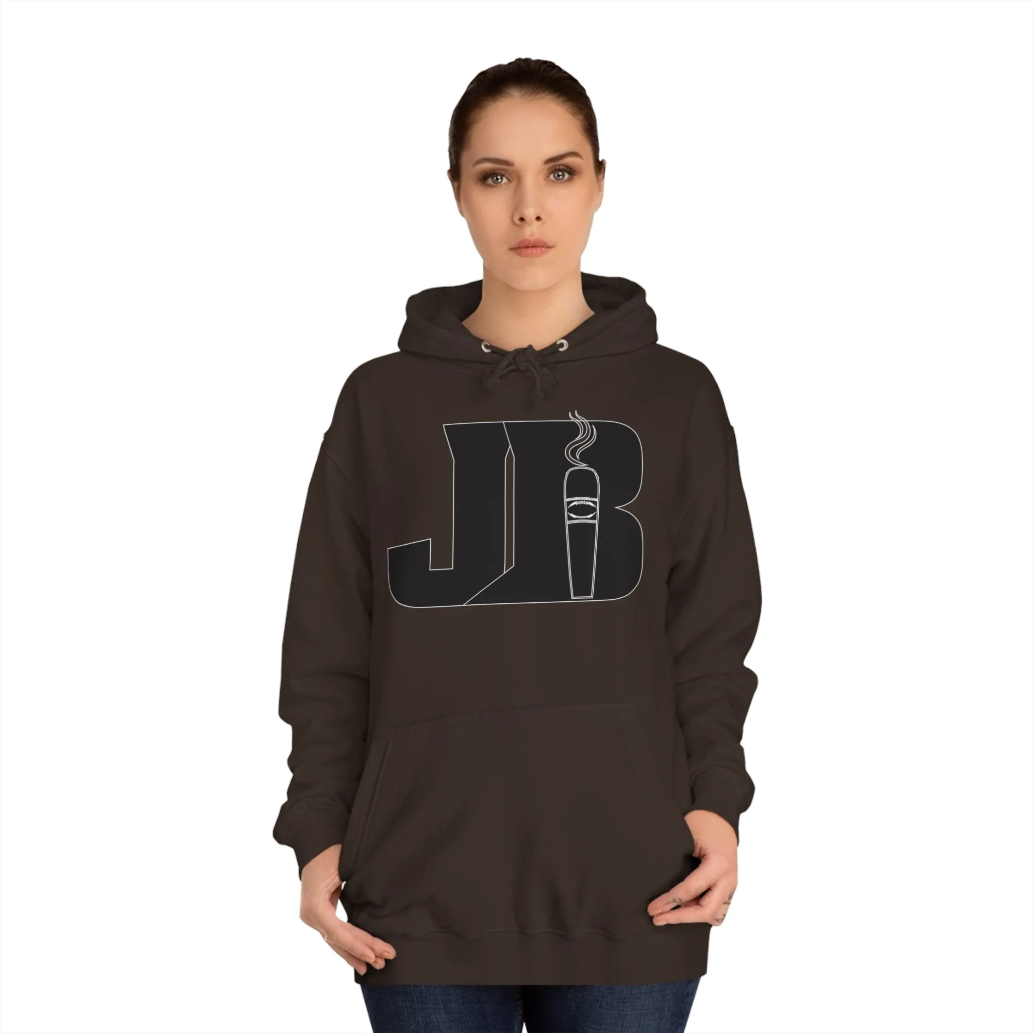 Female JB & Pro-Noun "Fuck/Off" Unisex College Hoodie