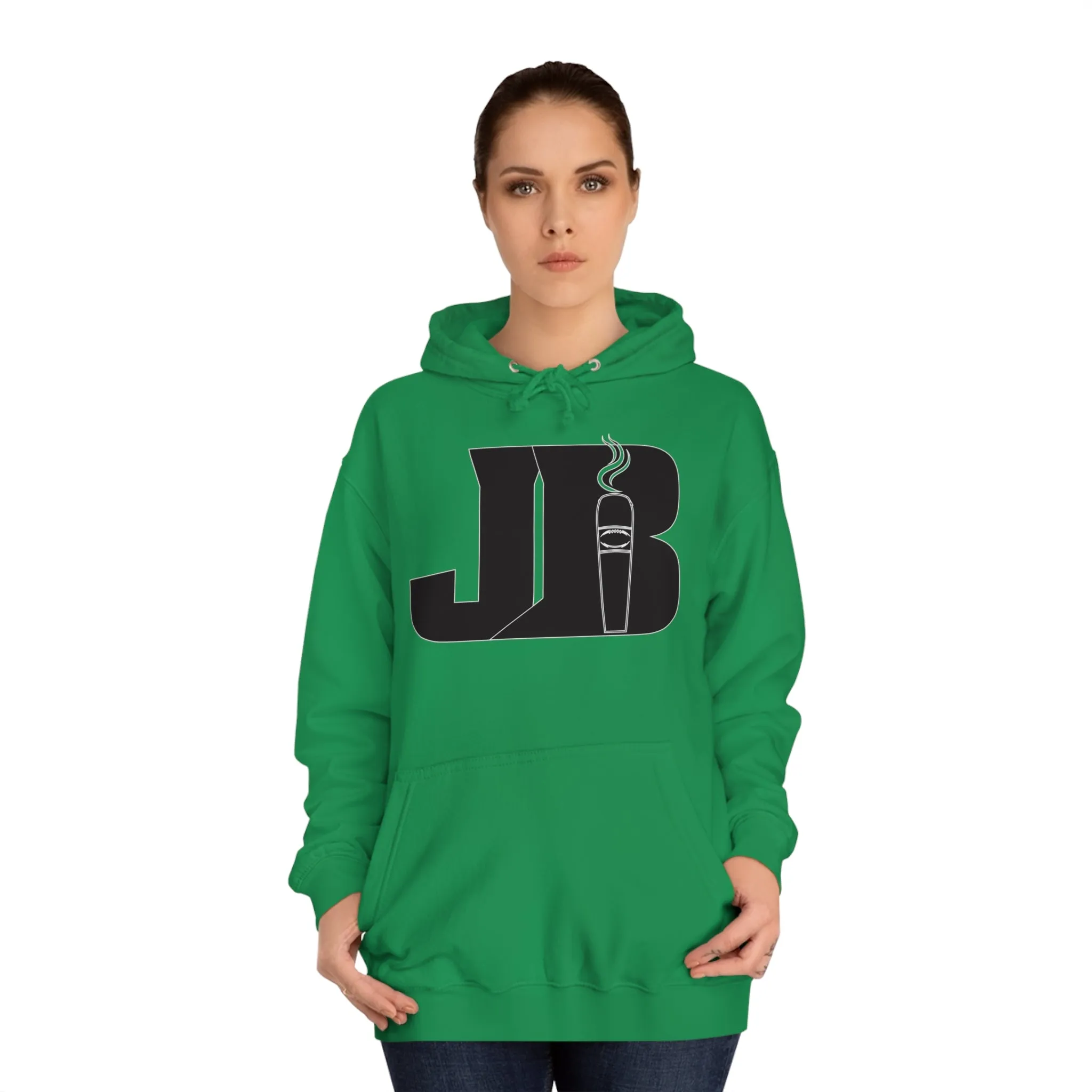 Female JB & Pro-Noun "Fuck/Off" Unisex College Hoodie