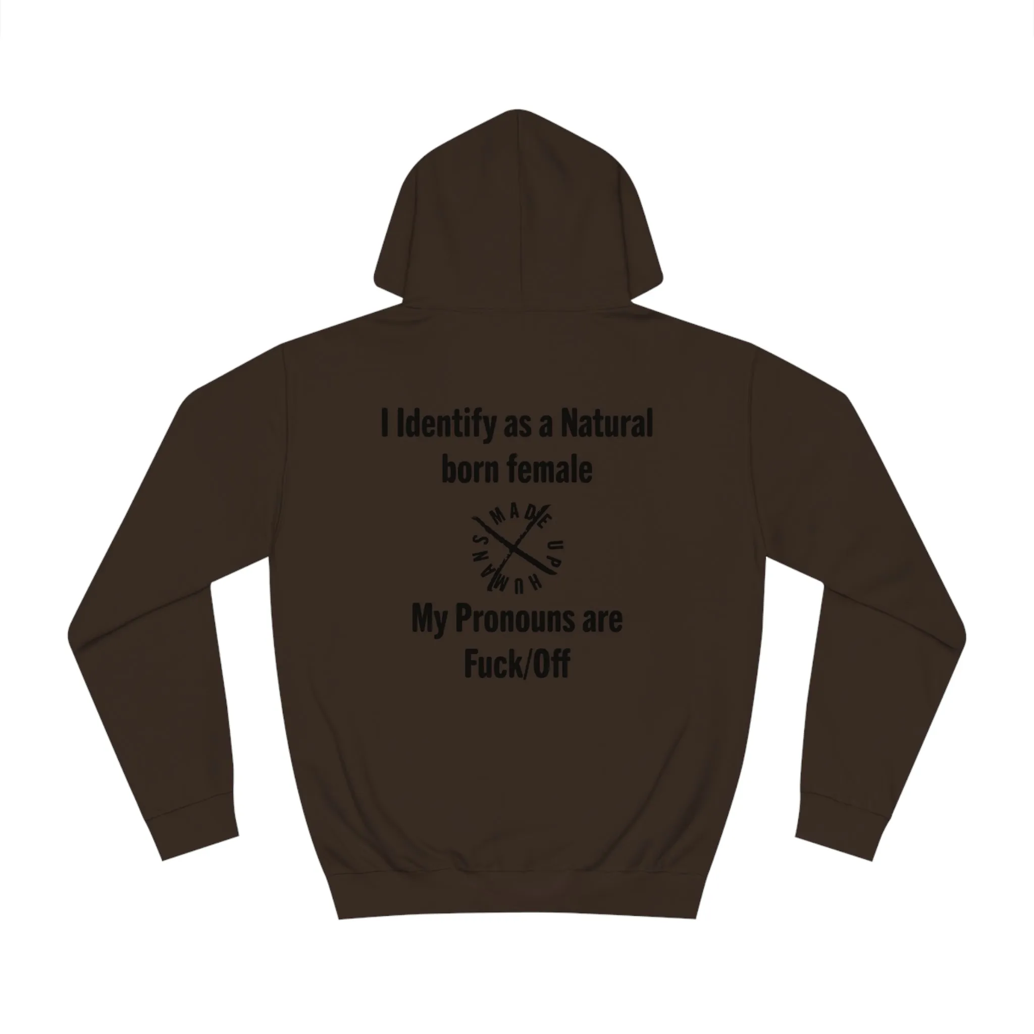 Female JB & Pro-Noun "Fuck/Off" Unisex College Hoodie