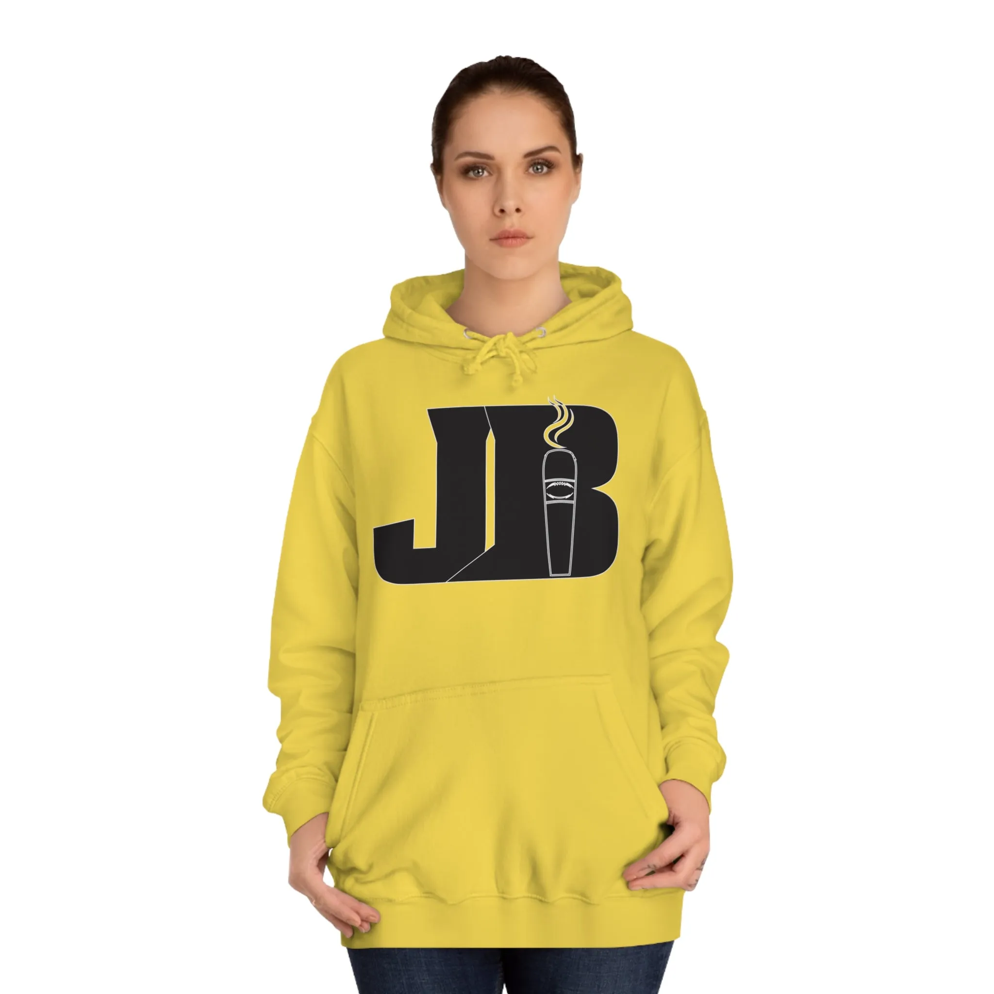 Female JB & Pro-Noun "Fuck/Off" Unisex College Hoodie