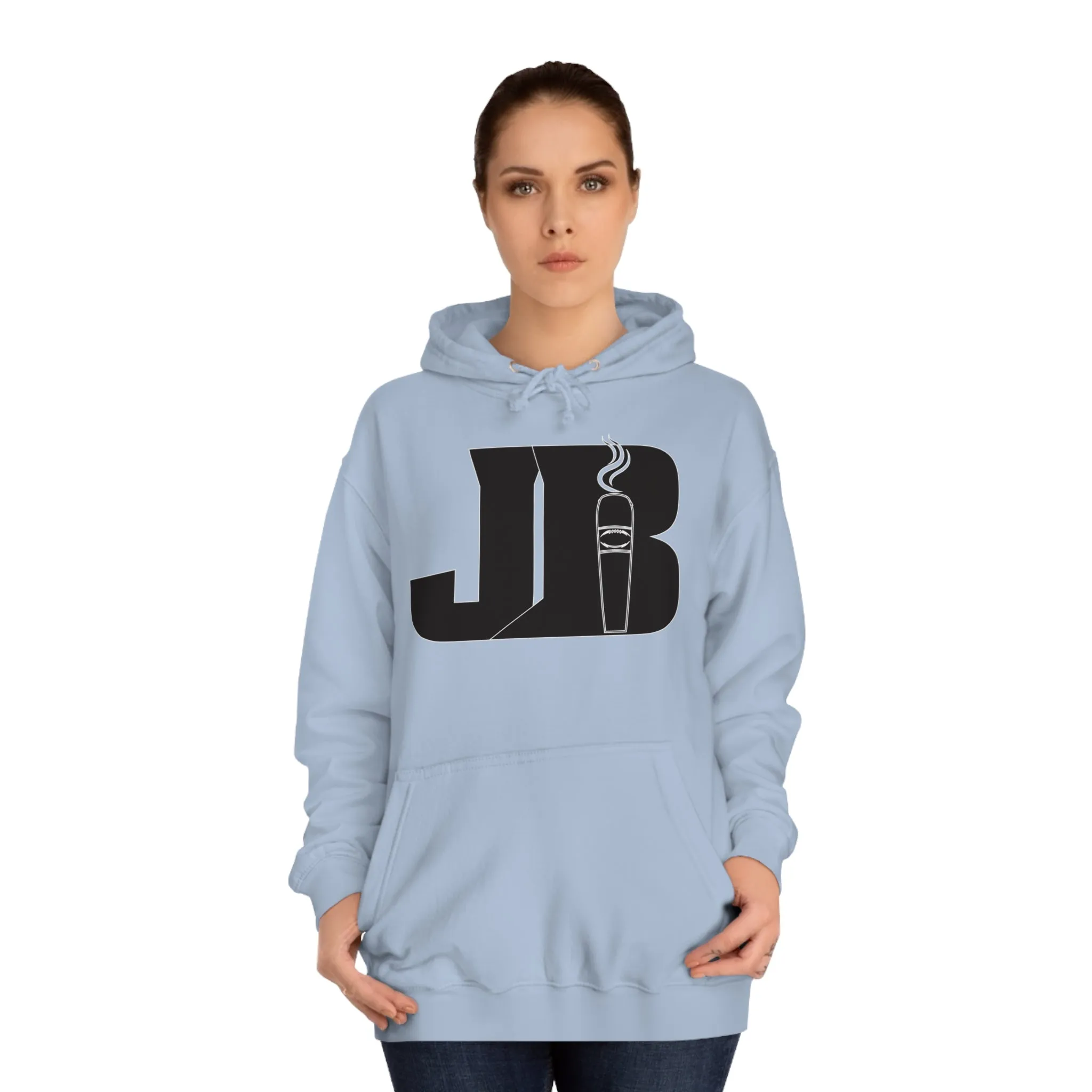 Female JB & Pro-Noun "Fuck/Off" Unisex College Hoodie