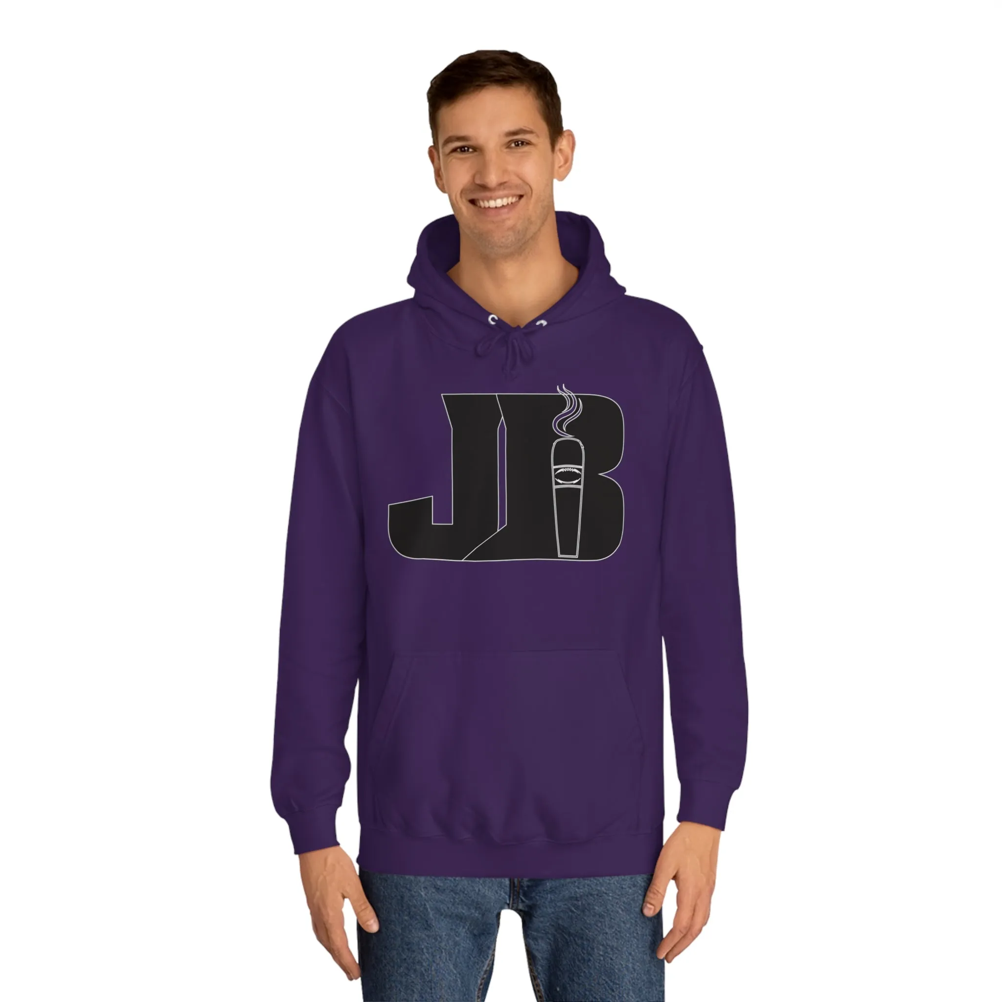 Female JB & Pro-Noun "Fuck/Off" Unisex College Hoodie