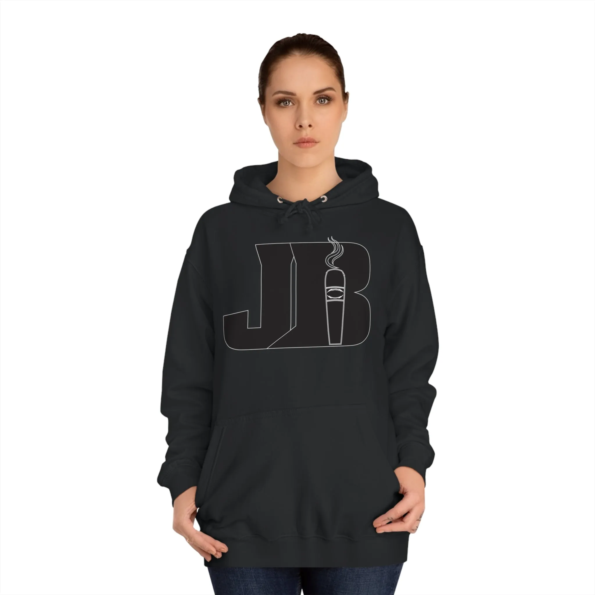 Female JB & Pro-Noun "Fuck/Off" Unisex College Hoodie