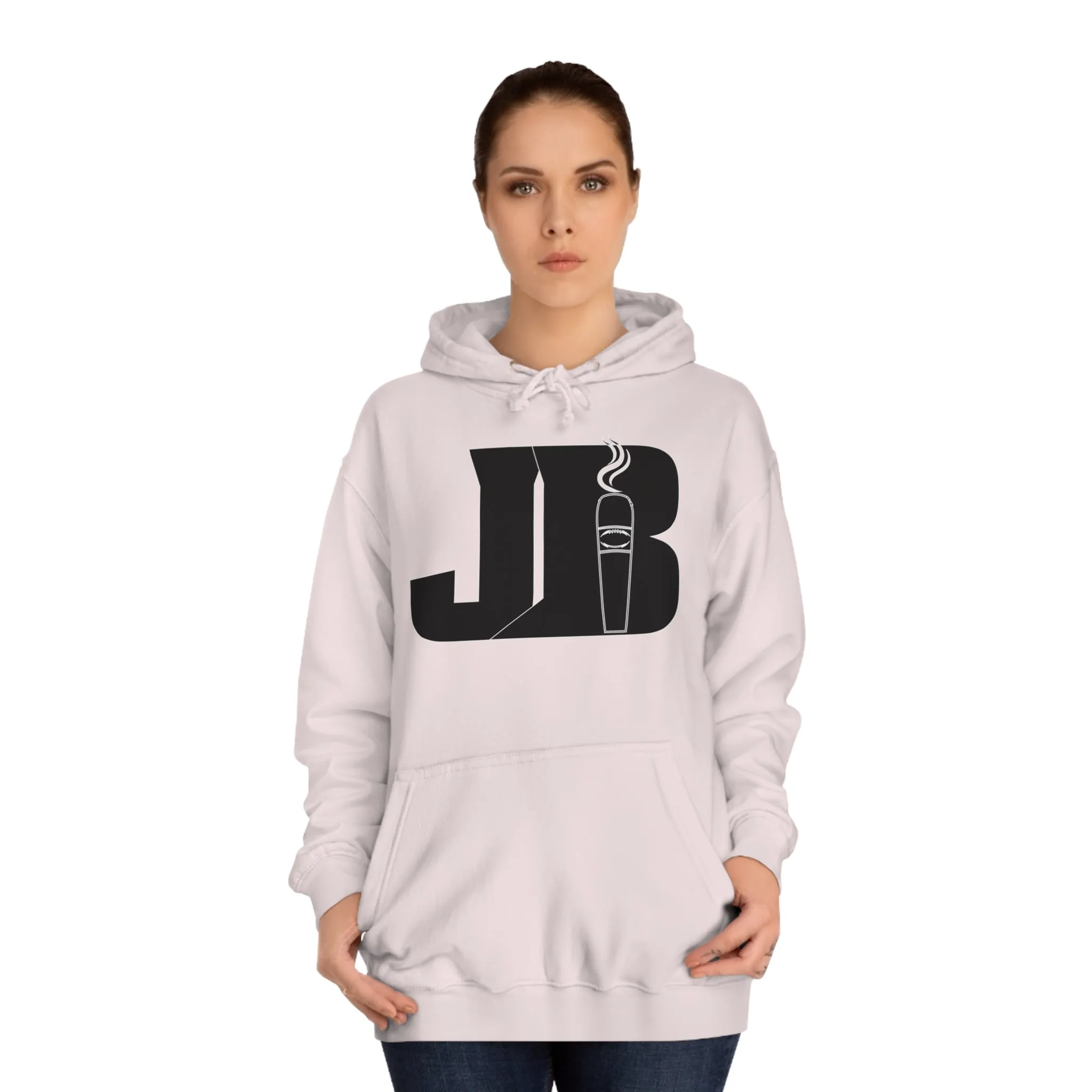 Female JB & Pro-Noun "Fuck/Off" Unisex College Hoodie