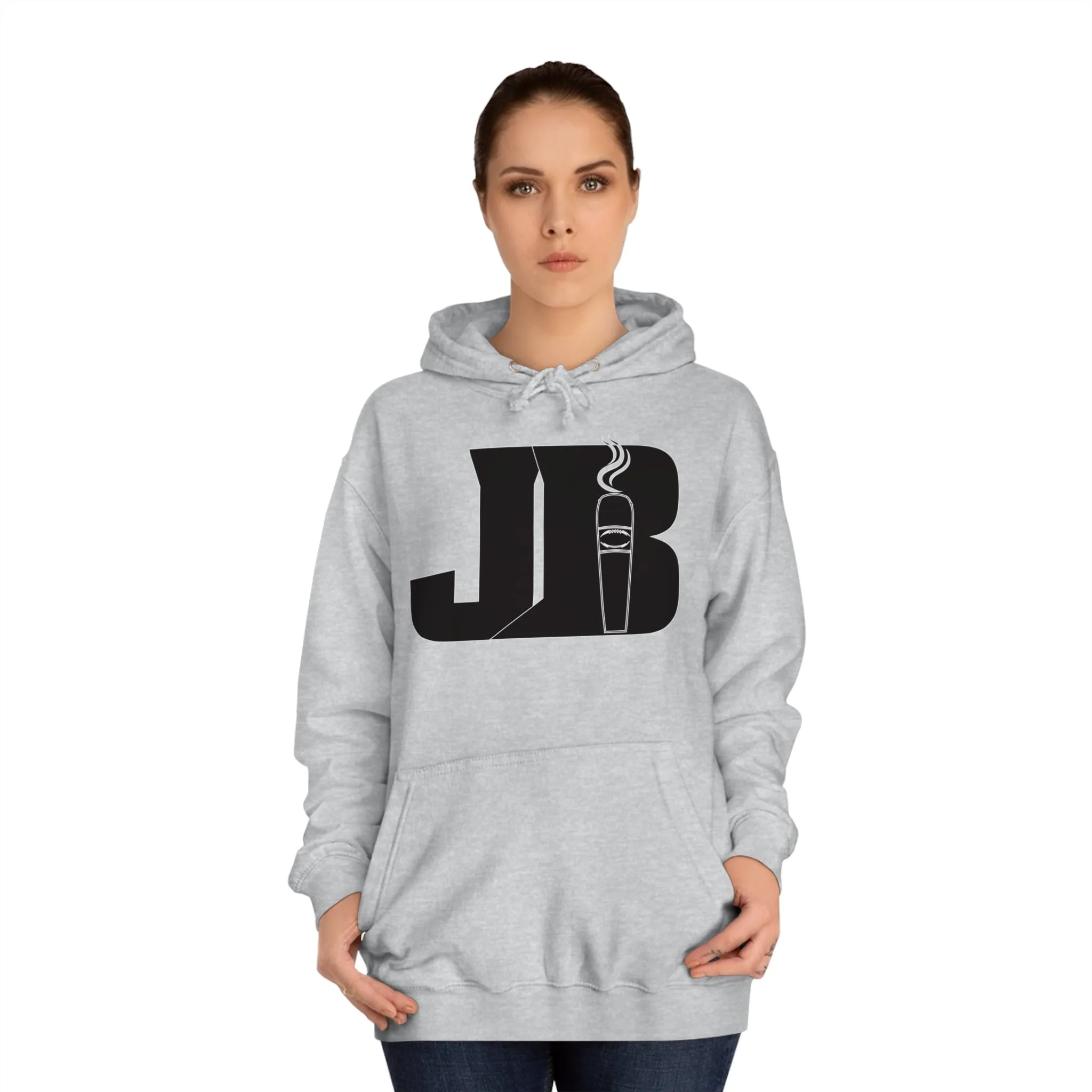 Female JB & Pro-Noun "Fuck/Off" Unisex College Hoodie