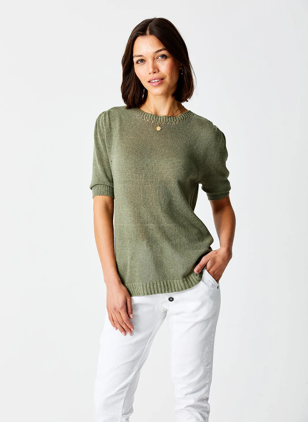 Fidela Puff Sleeve Knit