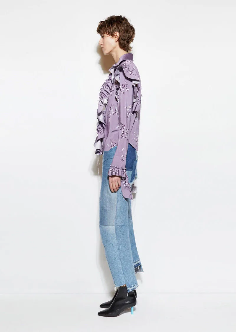 Flower Print Blouse