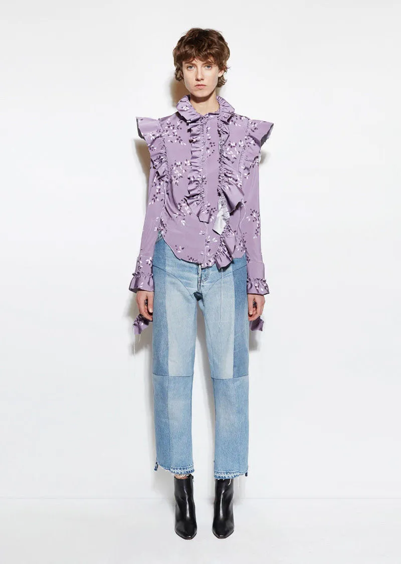 Flower Print Blouse
