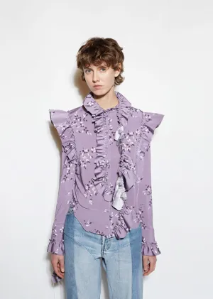 Flower Print Blouse