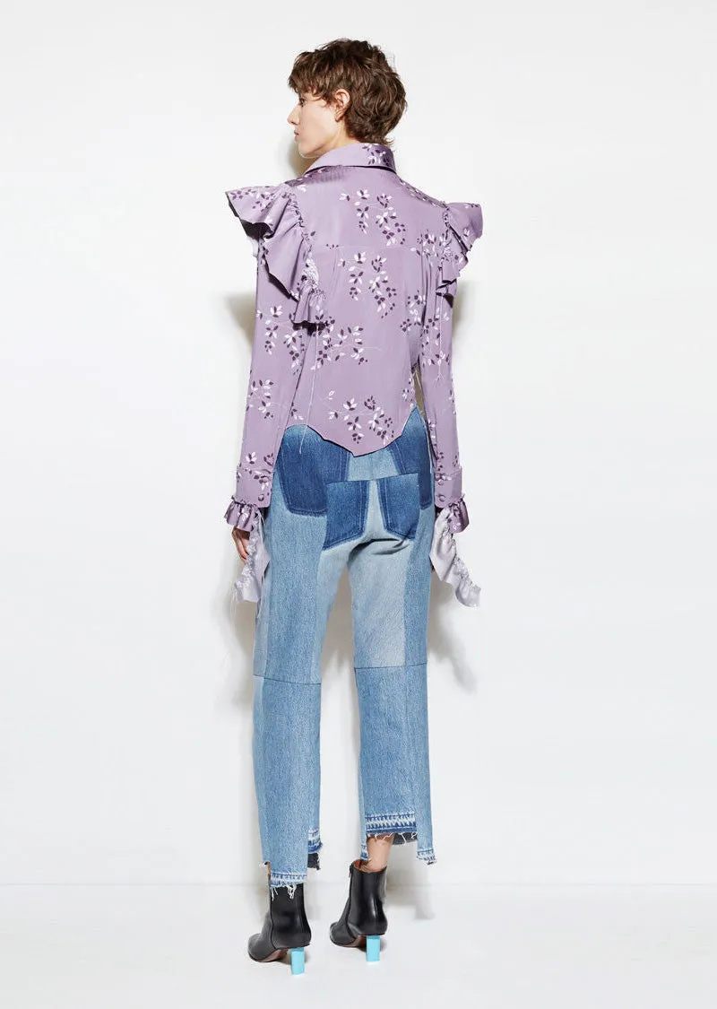 Flower Print Blouse