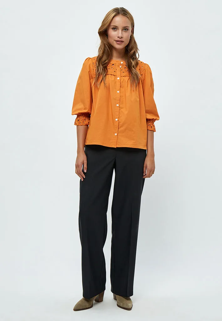 Francina Shirt - Peach Caramel