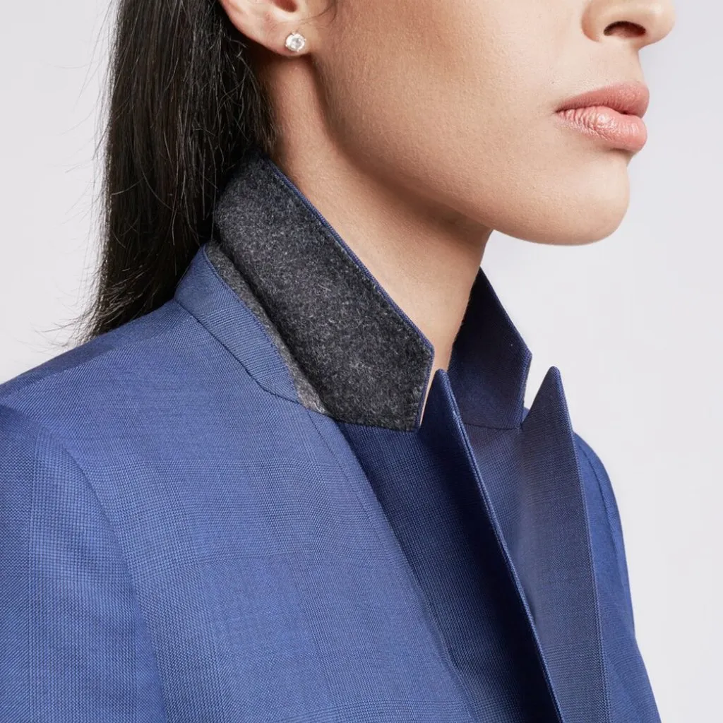 Geneva Luxe Fit Blazer, Royal Navy