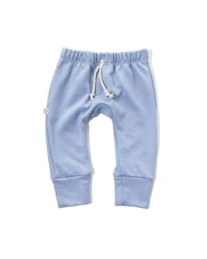 gusset pants CO - periwinkle