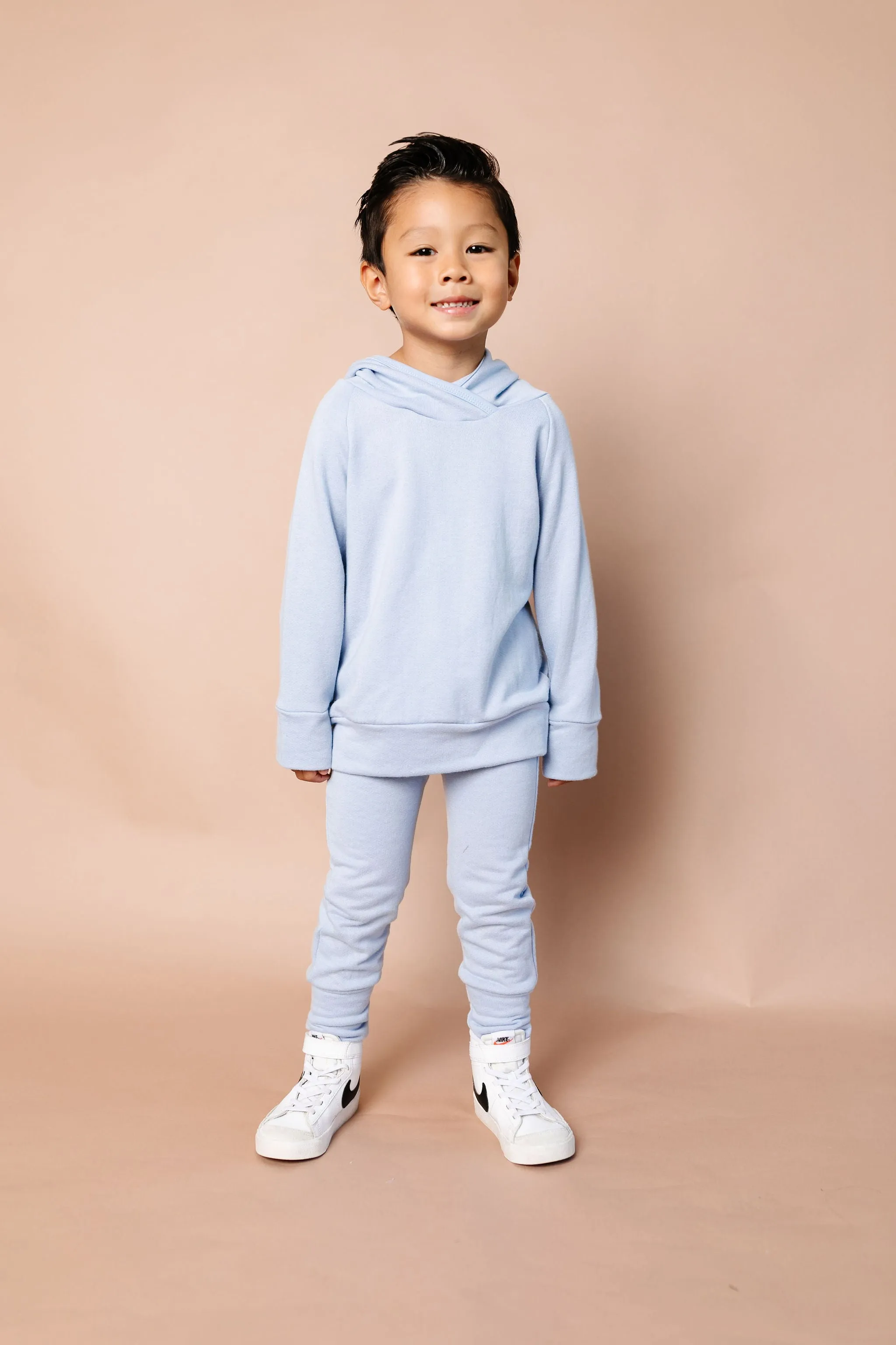 gusset pants CO - periwinkle