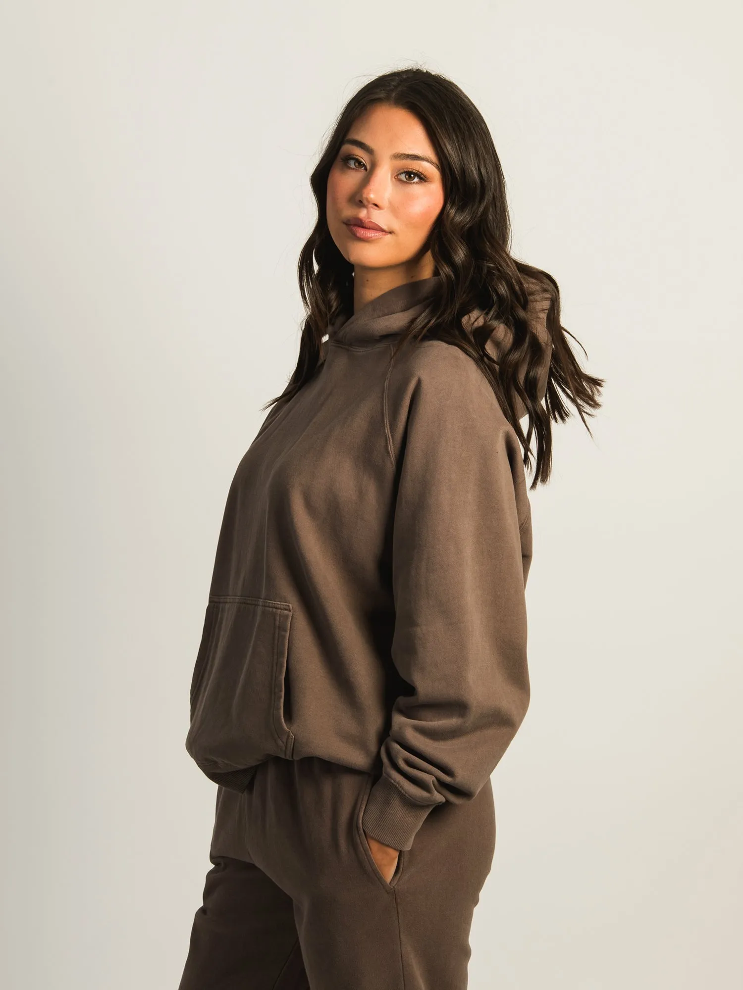 HARLOW CLOUD HOODIE - MUSHROOM