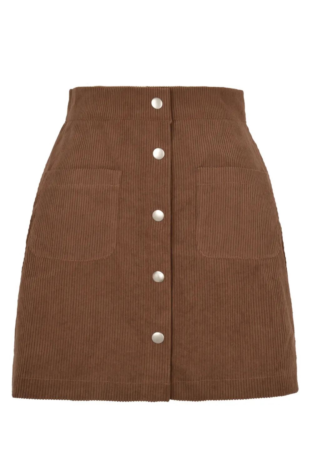 'Hermione' Corduroy High Rise Skirt (4 COLORS)