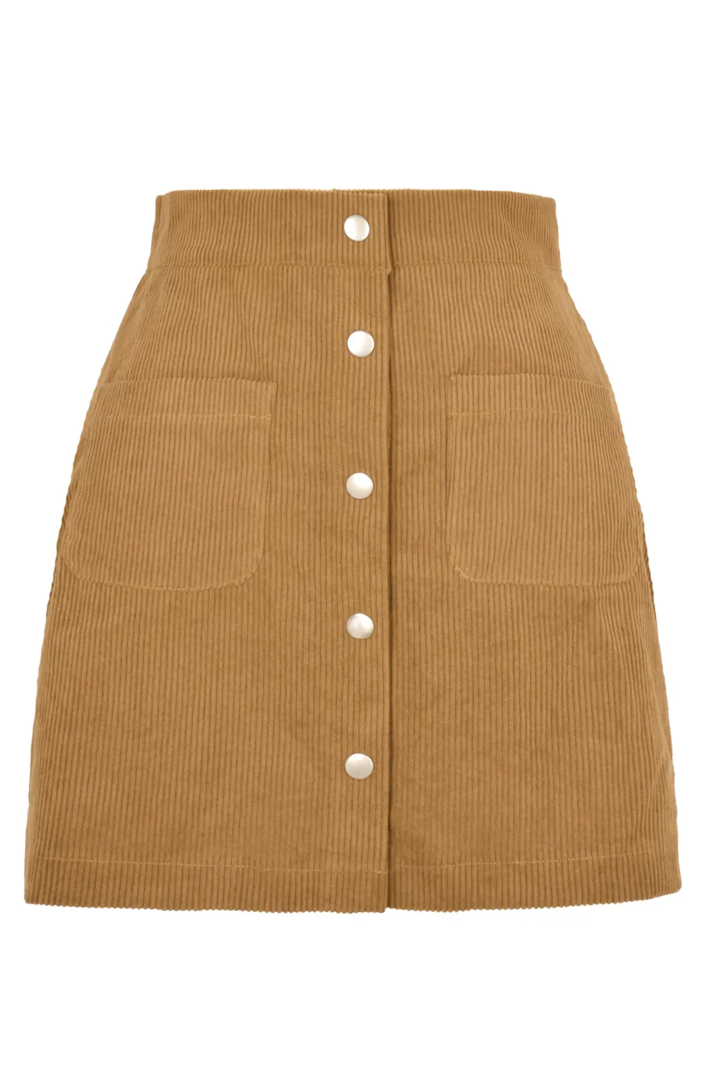 'Hermione' Corduroy High Rise Skirt (4 COLORS)