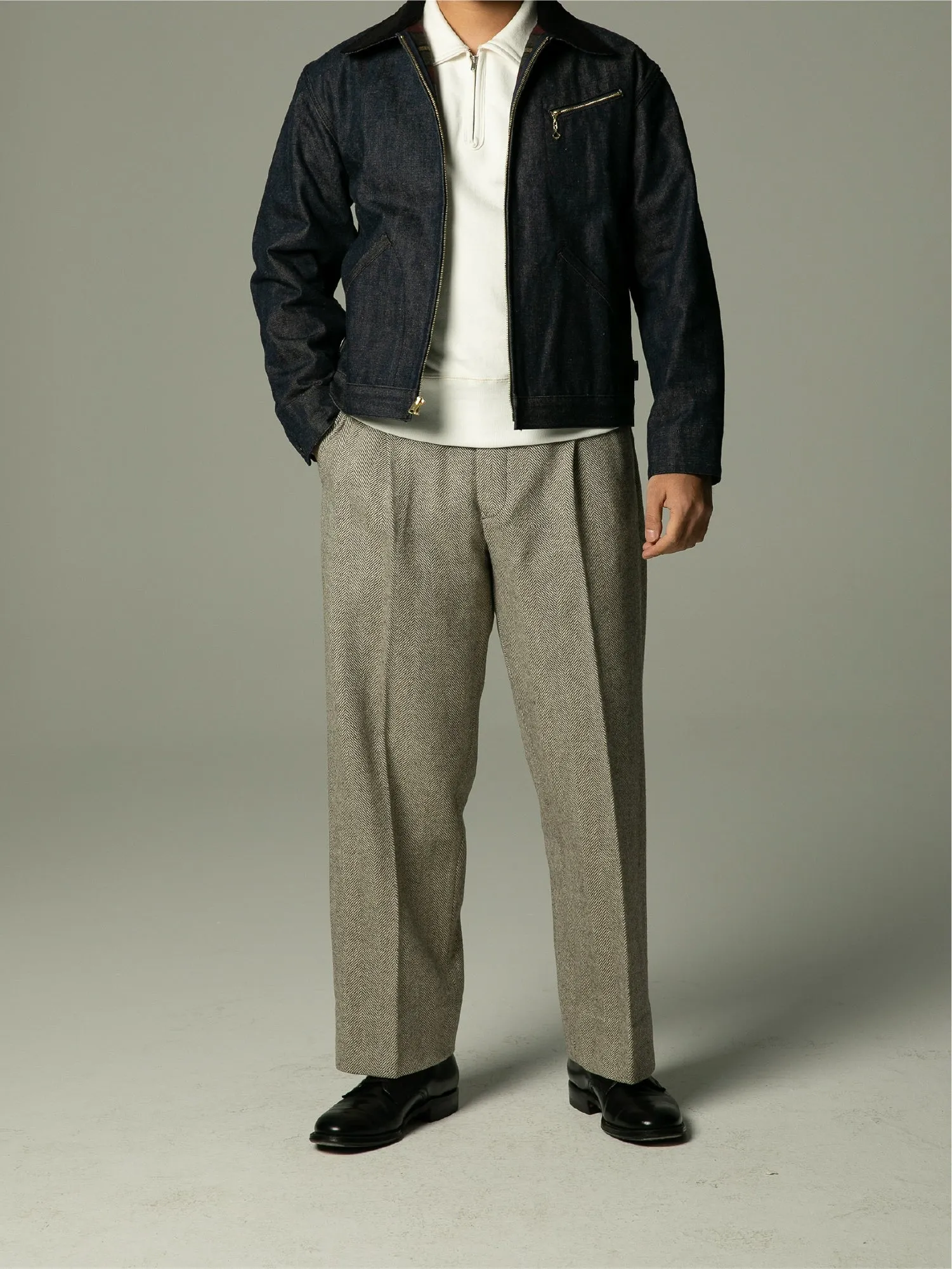 Herringbone Trousers