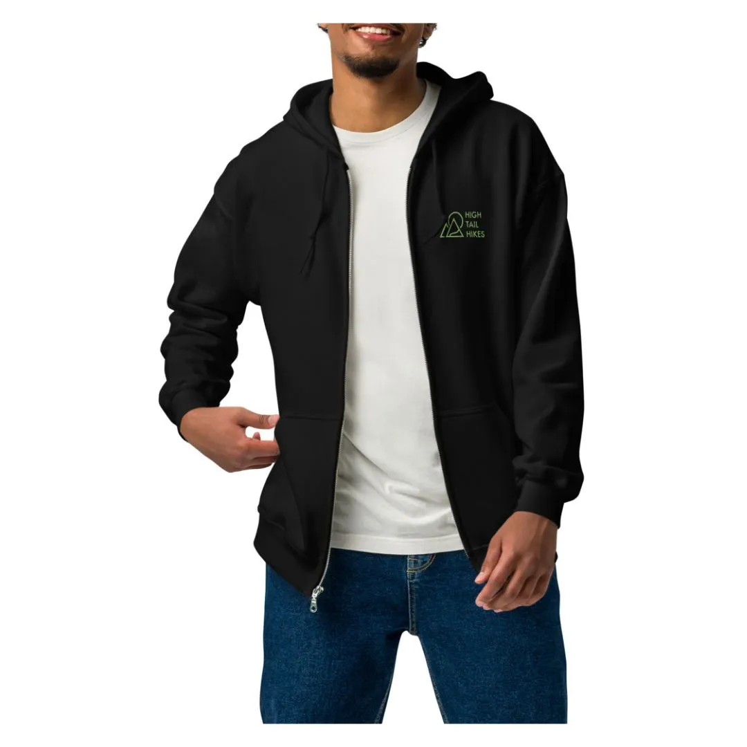 High Tail Hikes Logo Zip Hoodie