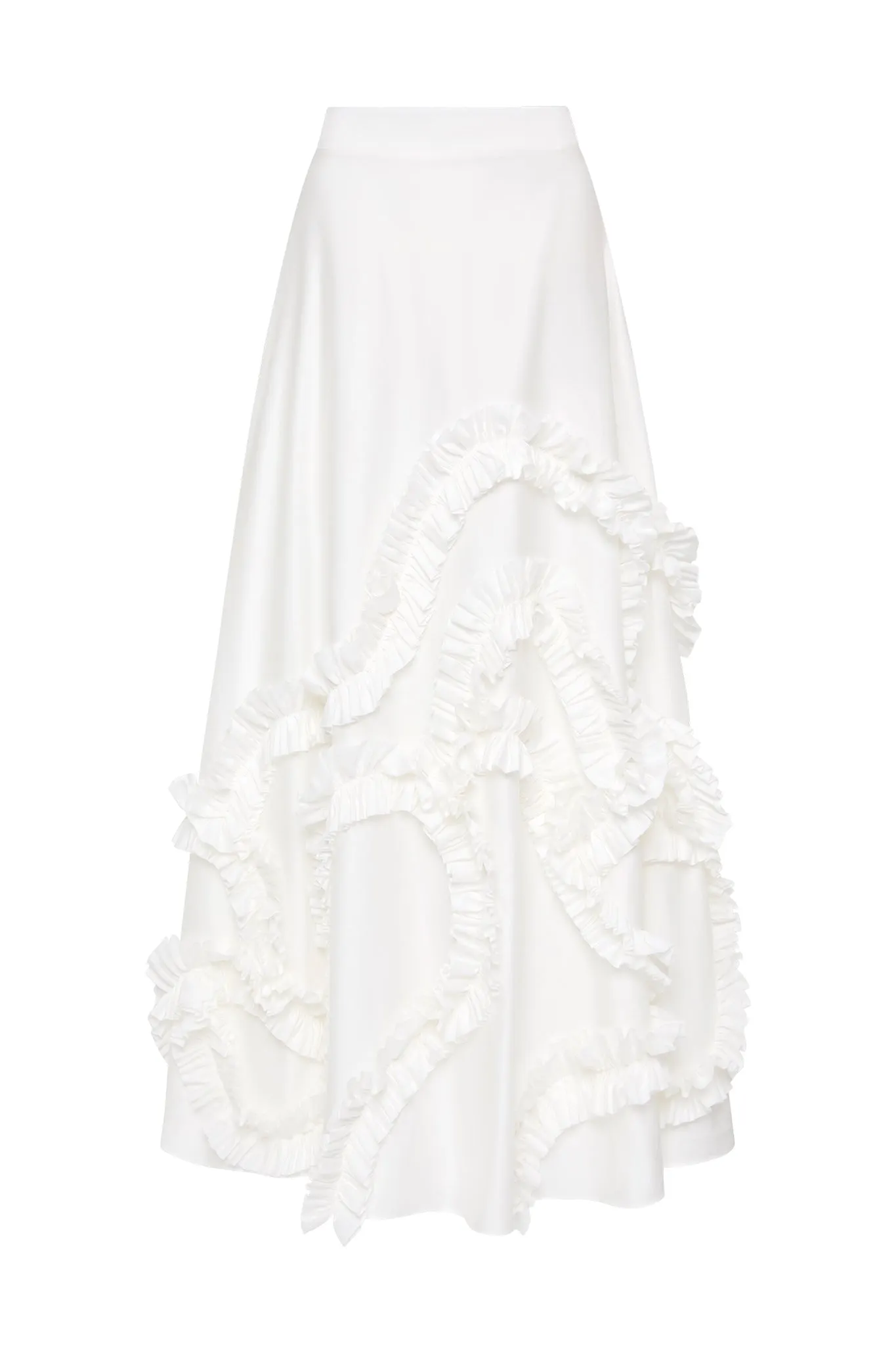 Kendra Frill Maxi Skirt