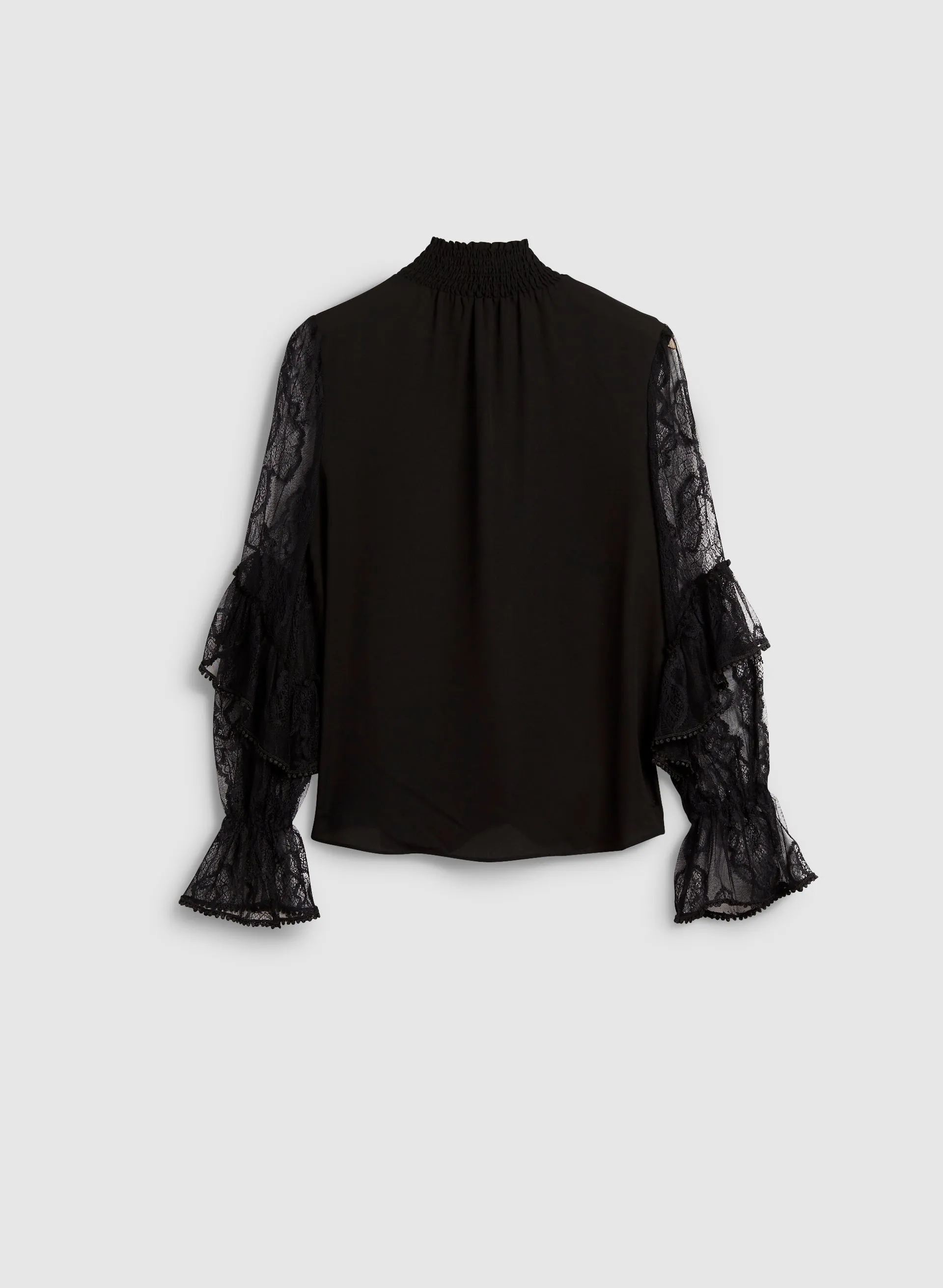 Lace Sleeve Blouse
