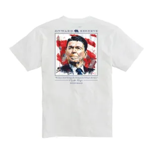 Lewis Ronald Reagan Tee - White