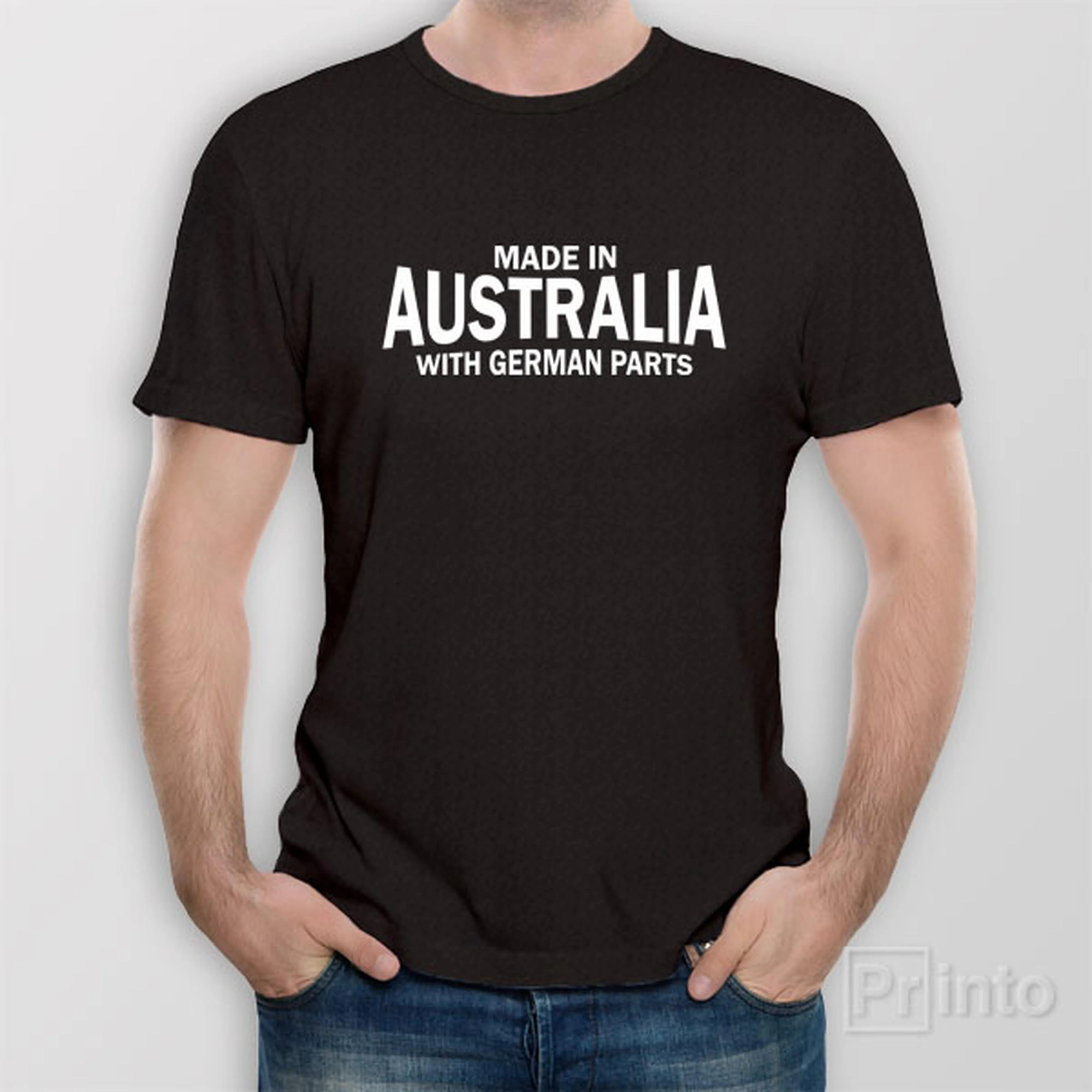 Made in Australia with German parts - T-shirt
