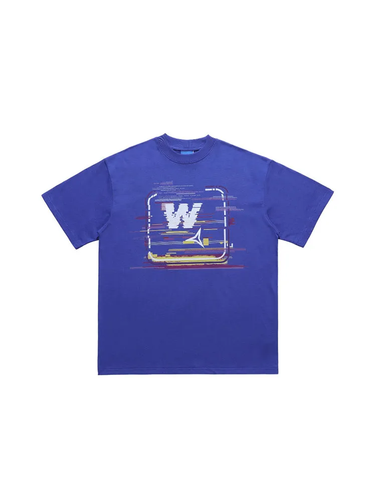 Men'S Street Fashion Tees With Letter Print