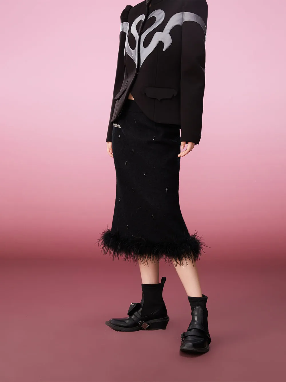 MUKZIN Vintage Elegant High Quality Original New Style Skirts