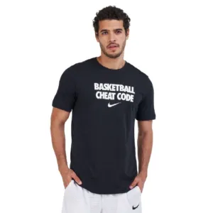 Nike Dri-Fit "Cheat Code" Men Basketball T-Shirt Black/White