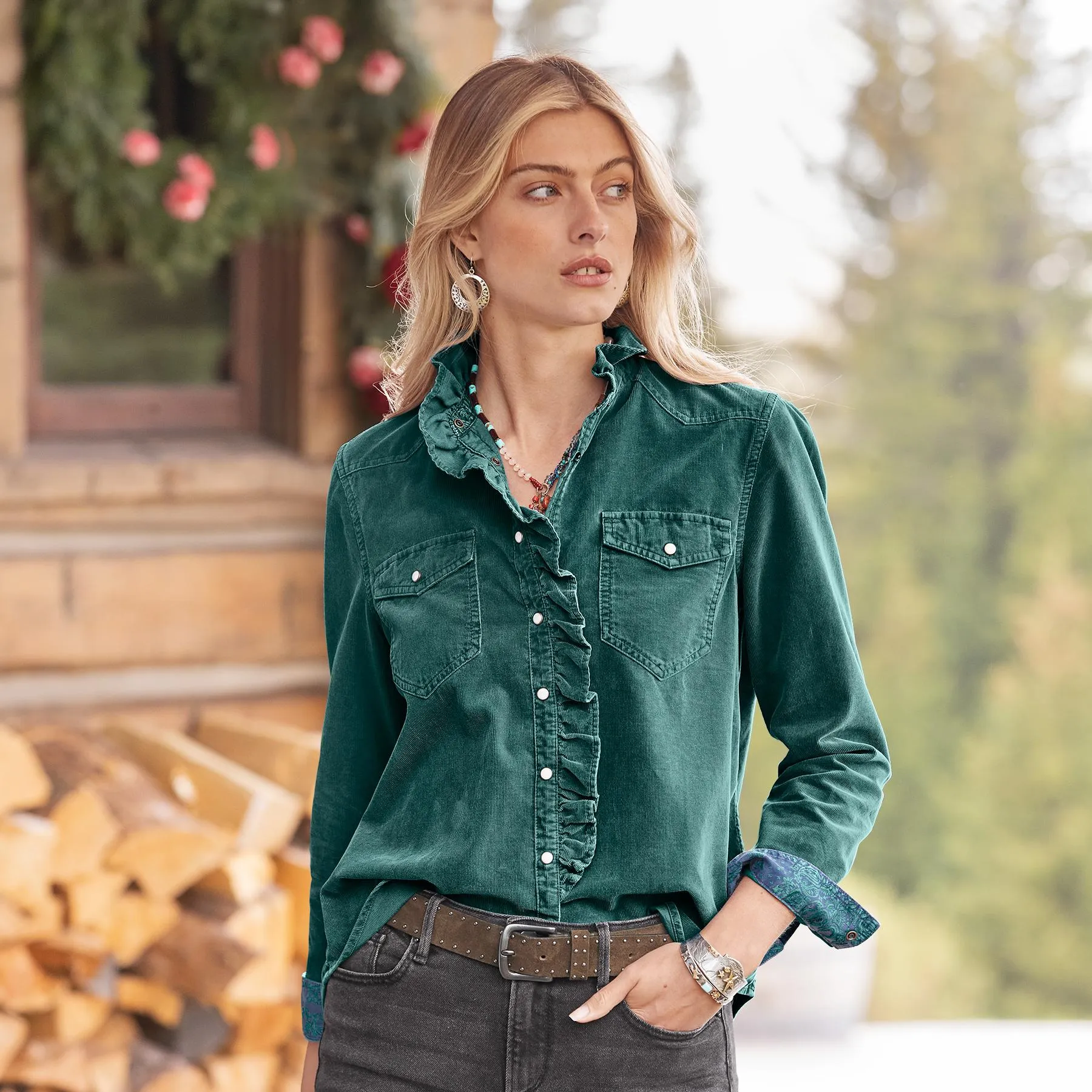 Ombeline Corduroy Shirt