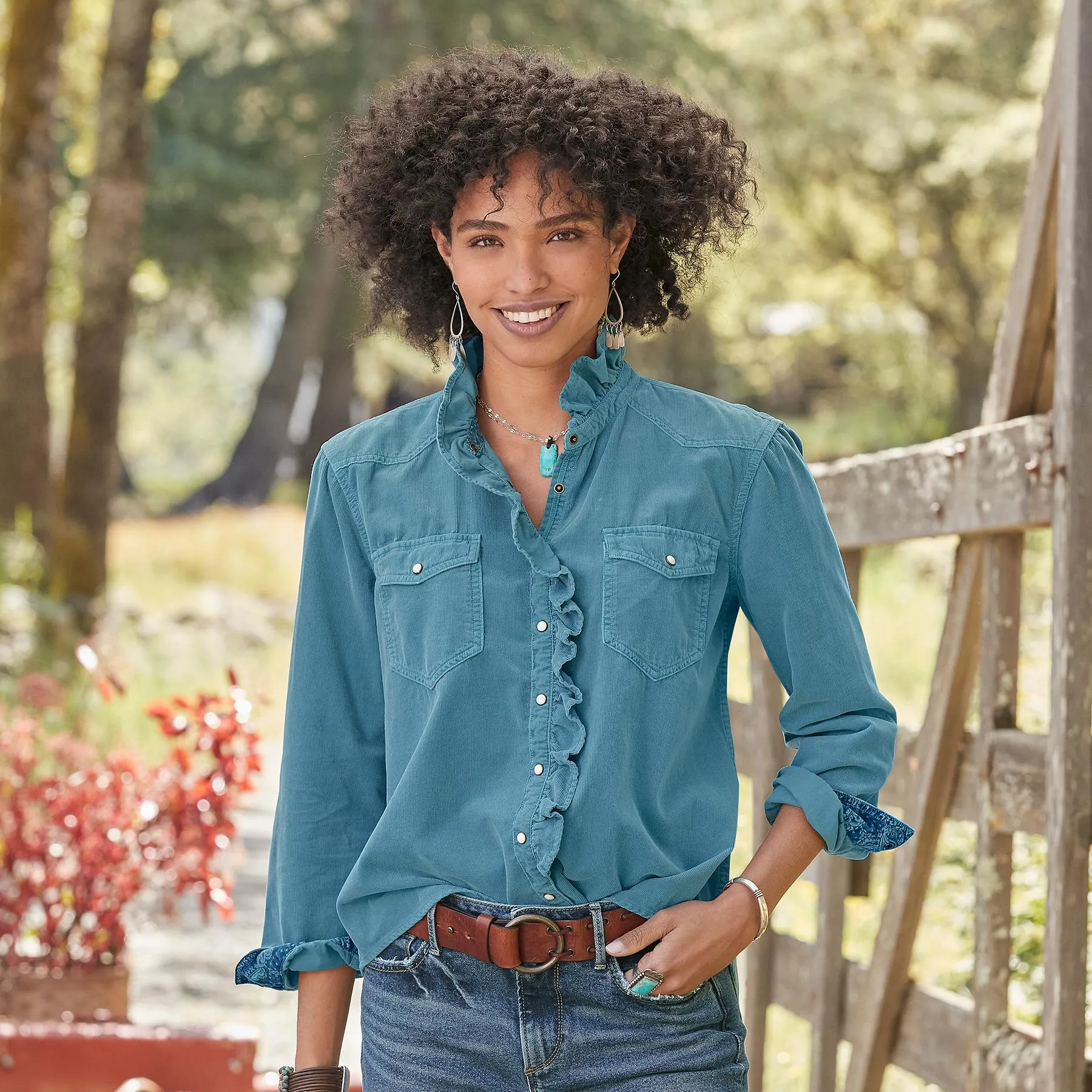 Ombeline Corduroy Shirt