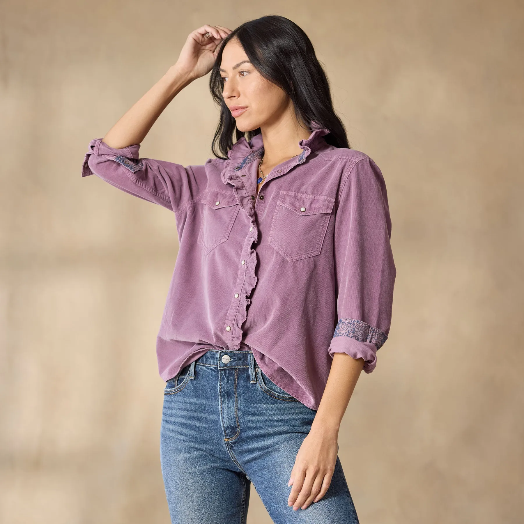 Ombeline Corduroy Shirt