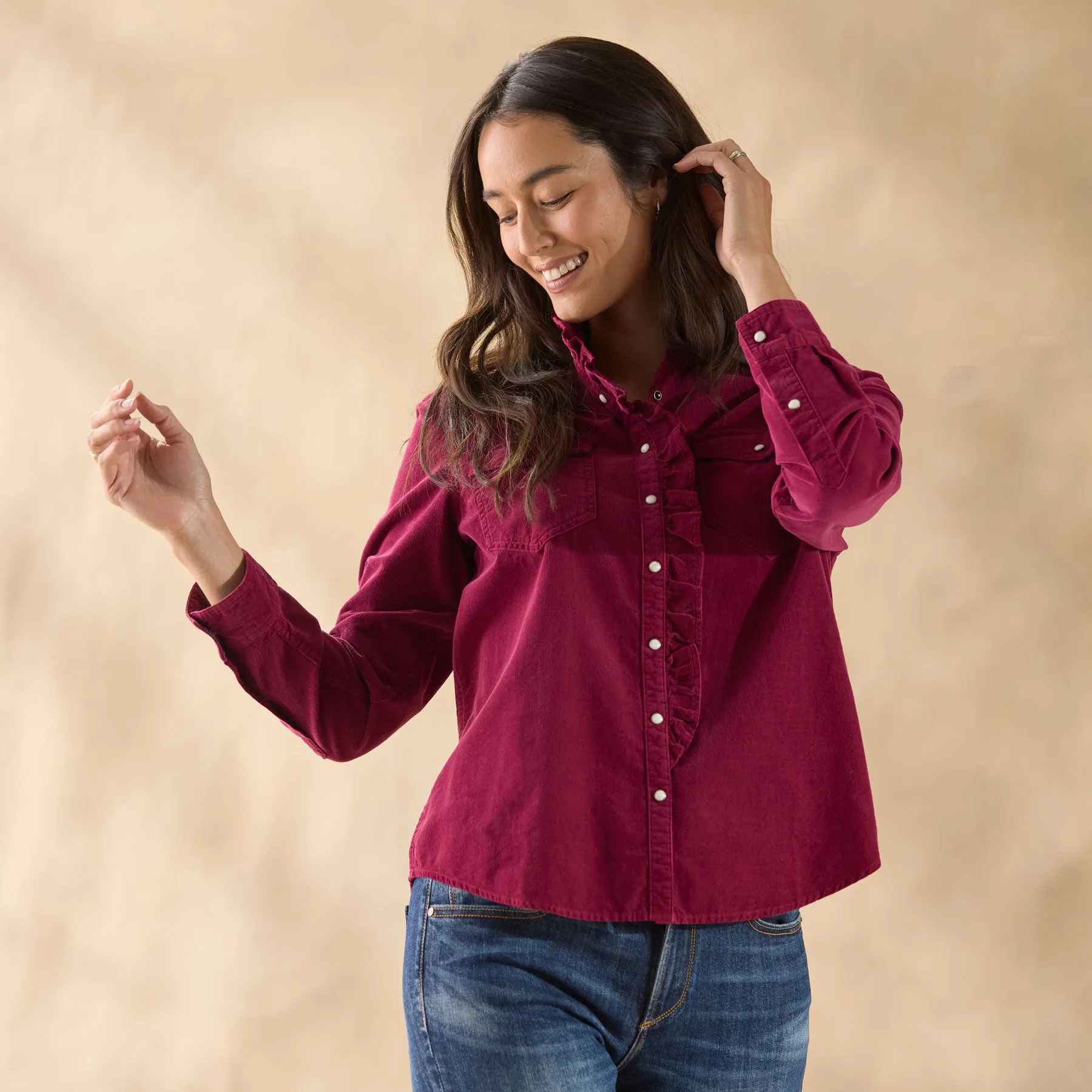 Ombeline Corduroy Shirt